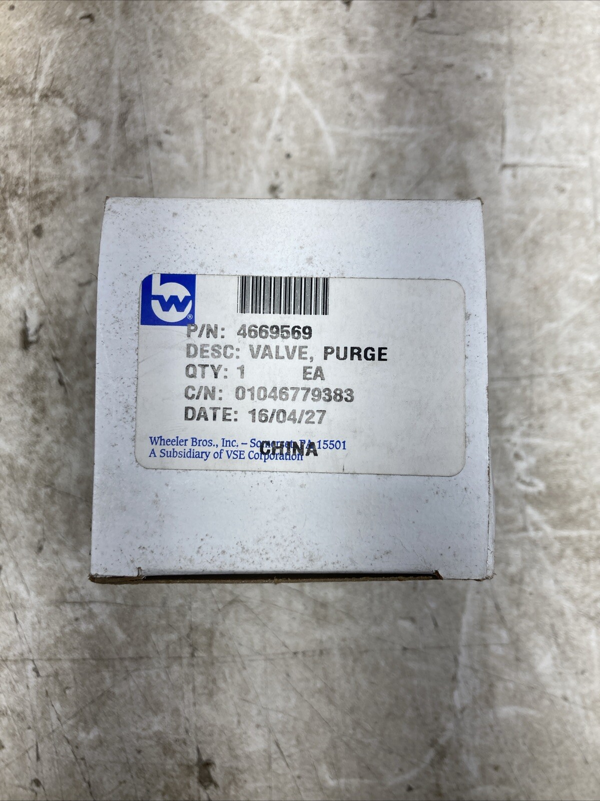 MOPAR Purge Valve Solenoid 4669569 (New Old Stock)