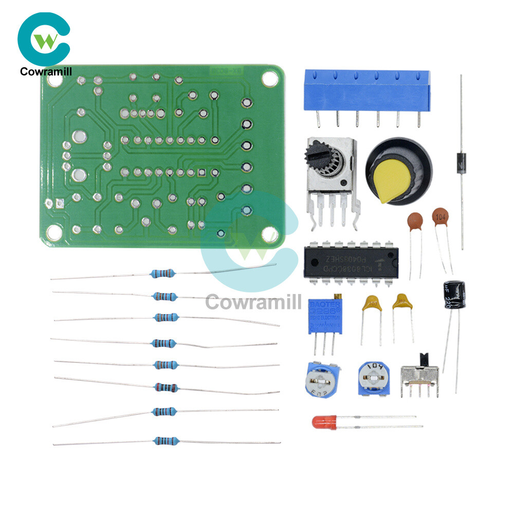 ICL8038 Monolithic Function Signal Generator Module Kit Sine Square Triangle