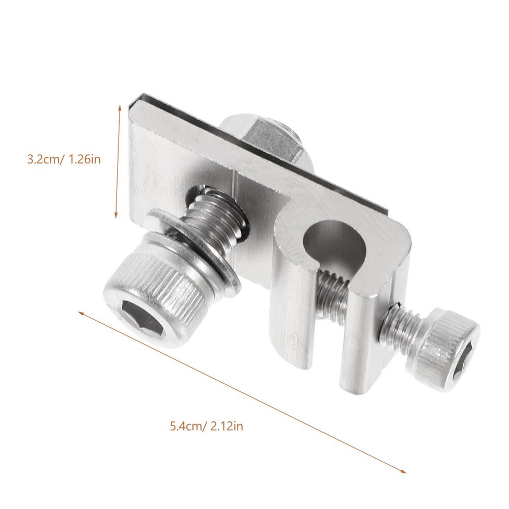 4 Pcs Ground Lug Cable Clamp Solar Panel Grounding Connector