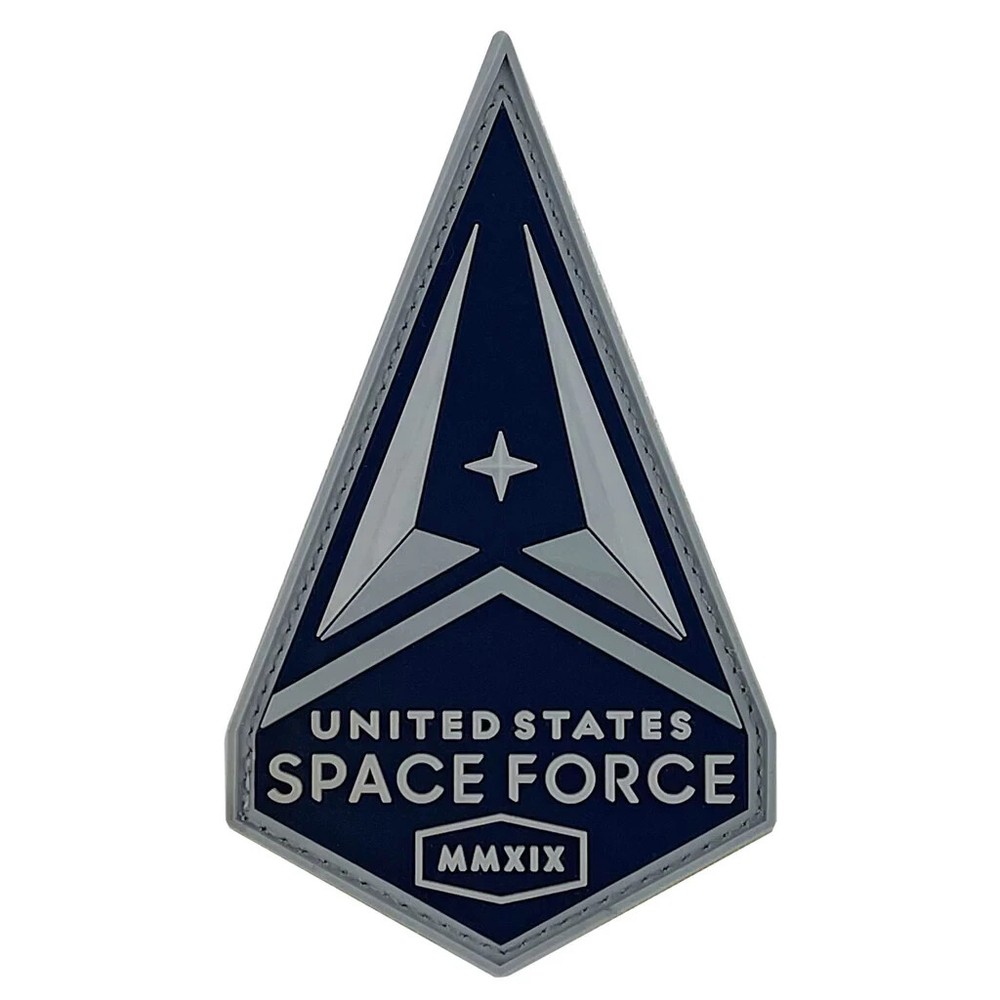 U.S SPACE FORCE: PVC PATCH US SPACE FORCE MMXIX WITH HOOK
