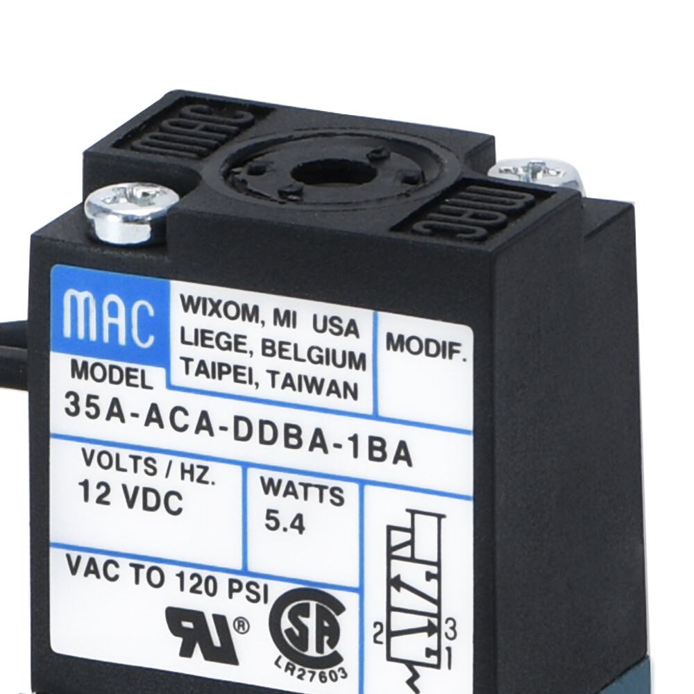 MAC 3 Port Electronic Boost Control Solenoid Valve For Most ECU 35A-AAA-DDBA-1BA