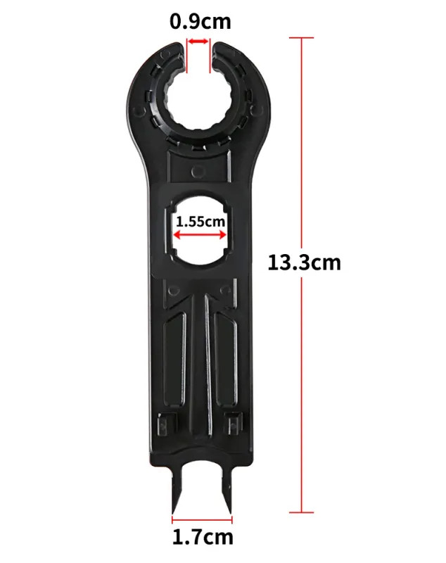 Panel Connector PV Spanner Wrench ABS Plastic Disconnect Tool Pocket Size Kit