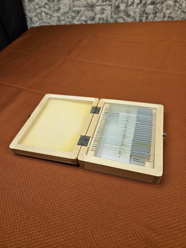 Celestron prepared microscope 25 slide set