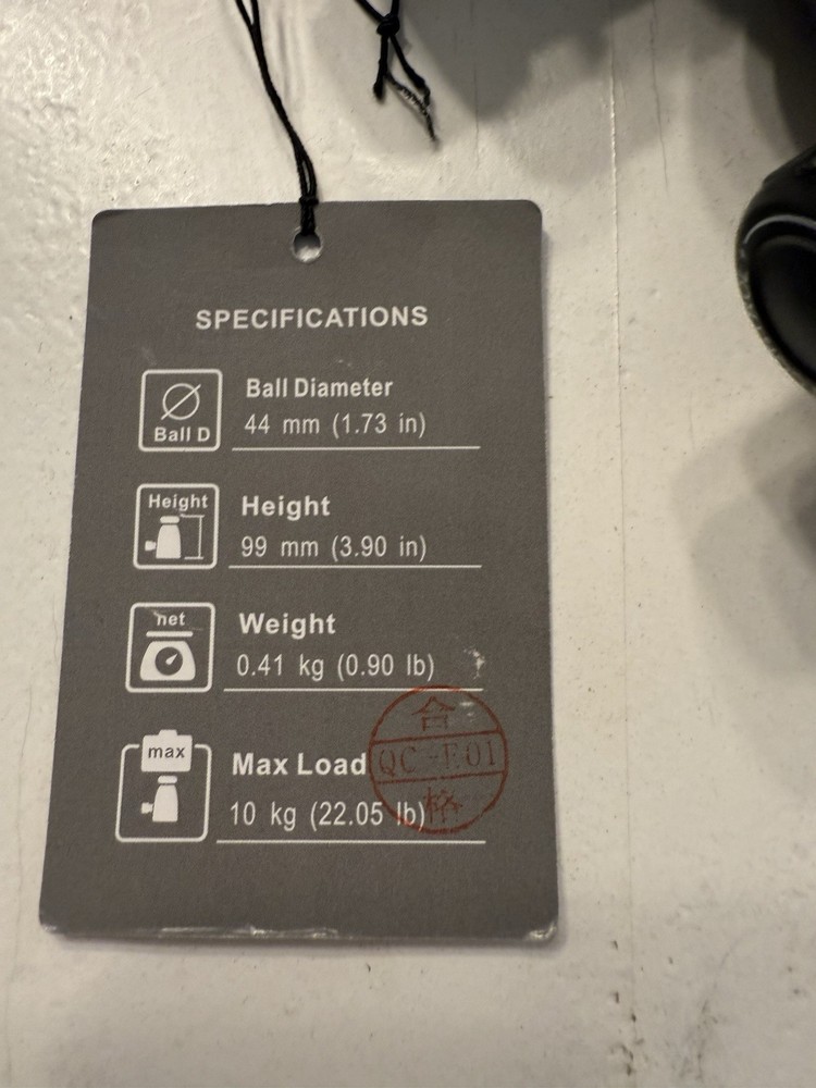 Benro Ball Head IN2 Tripod Head Missing Quick Release Plate