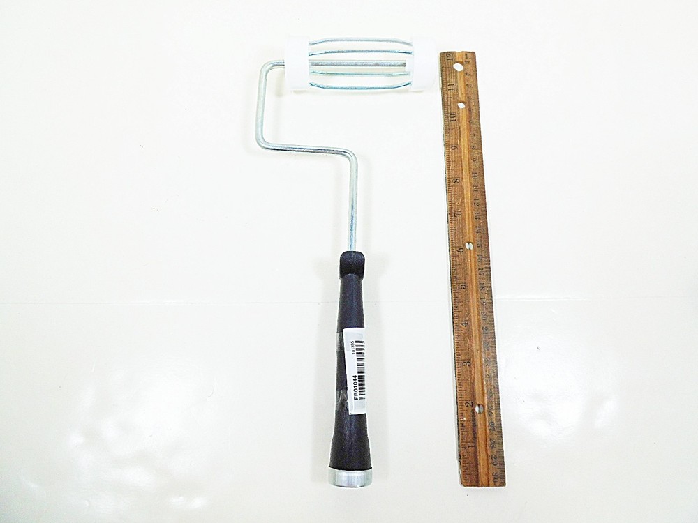 4" Paint Roller Frame Black Plastic Handle Frames Rollers Painting Painter