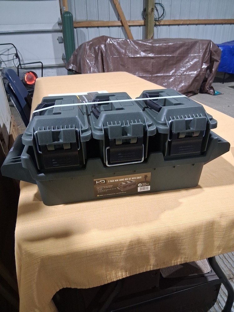 3 pack mini ammo box