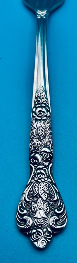 4 MSI VERSAILLES Teaspoons 6 1/2" Stainless Flatware Silverware