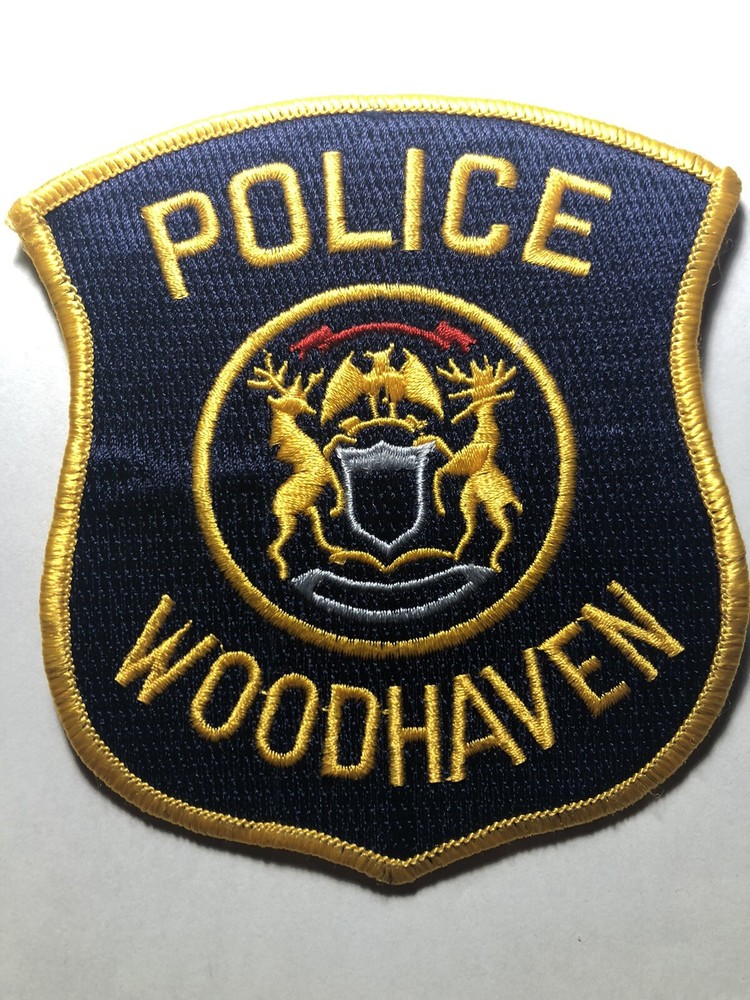 Woodhaven Michigan Police Patch