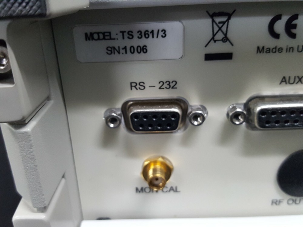 Spirent TS361/3: GPS GLONASSignal Generator