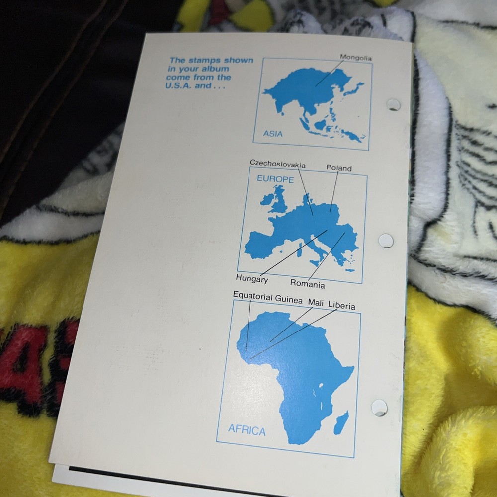 Travel Through the Ages Stamp Collecting Kit Complete with Stamps