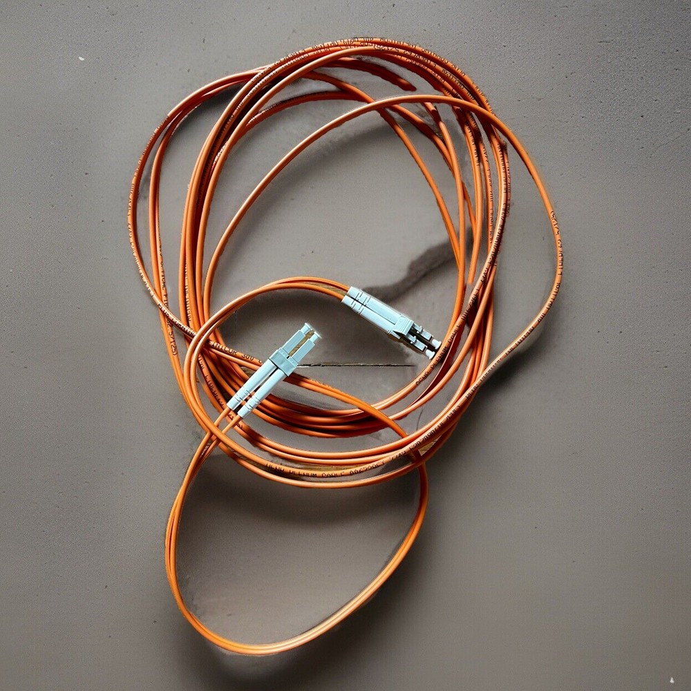 15M LC/LC Plenium Fiber Cable ~ Unused