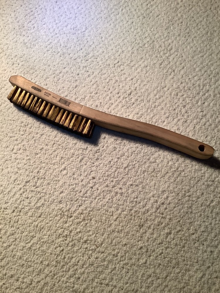 NEW Osborn #54306 Brass Wire Brush
