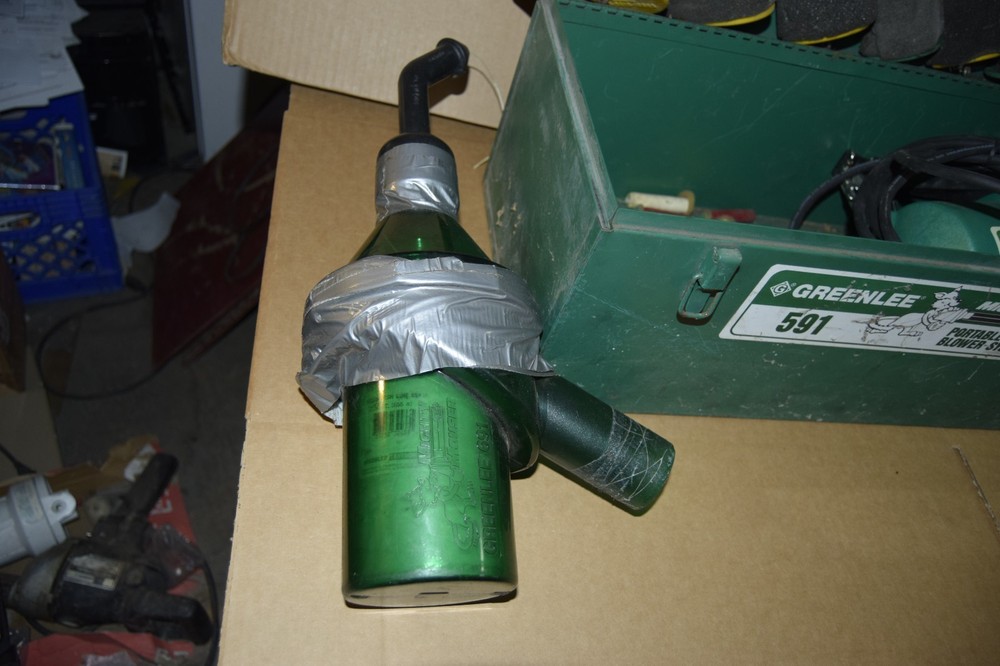 Greenlee 591 Portable Fish Tape Blower System **READ**