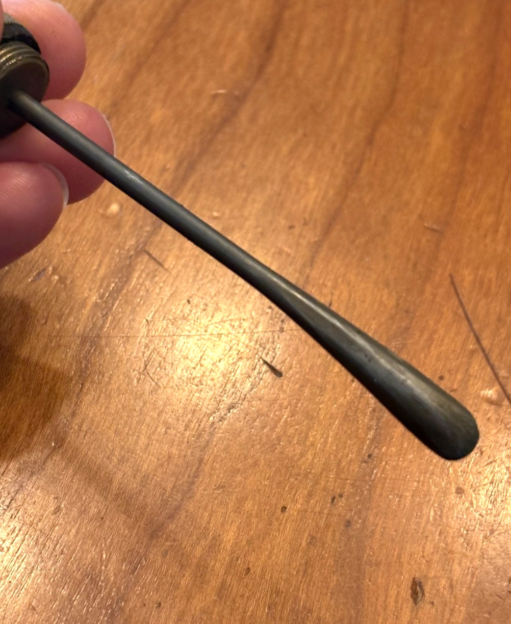 Lee Enfield SMLE Brass Oil Bottle~Marked H J & S Vintage