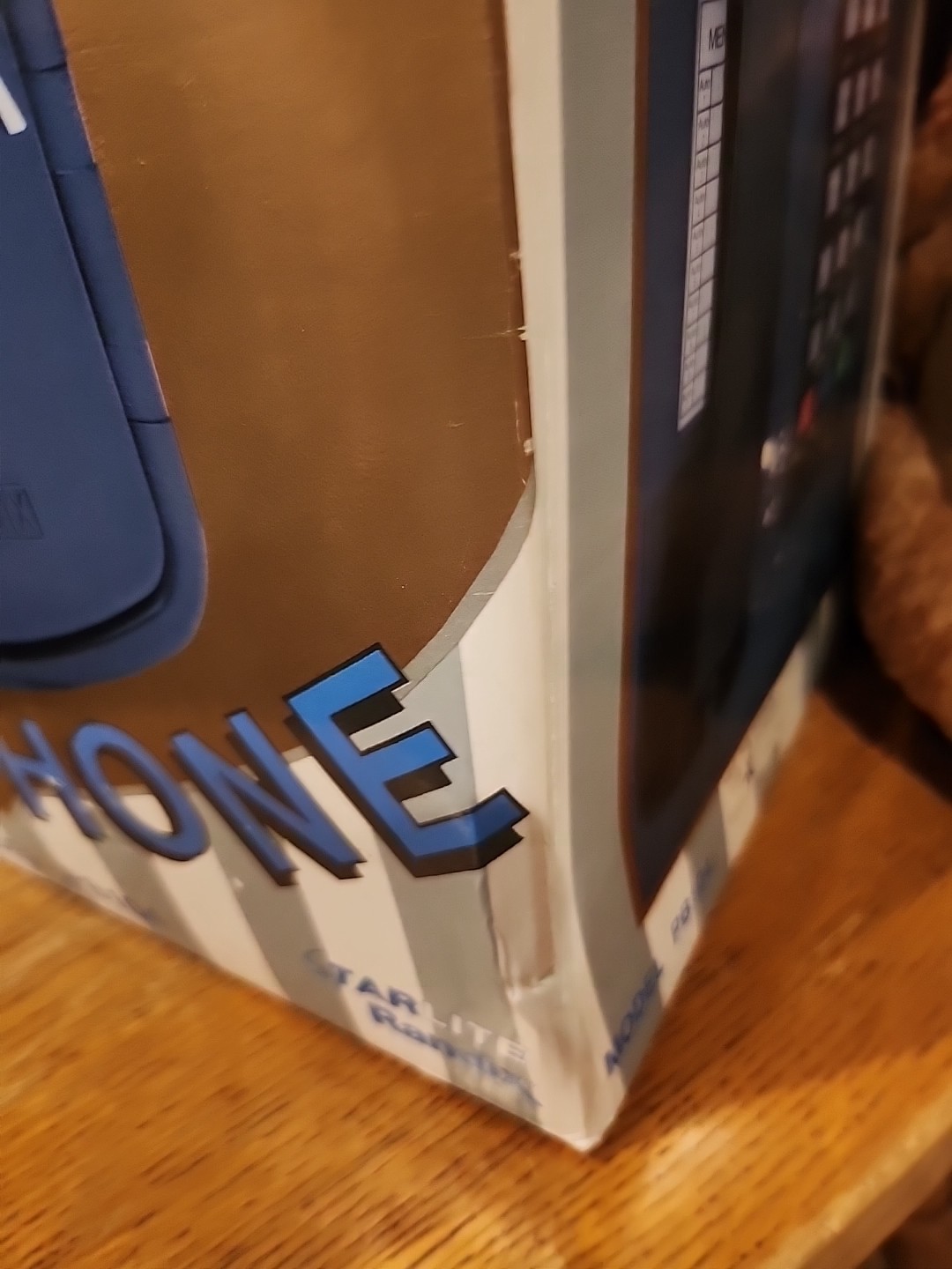 Vntg Police Emergency Patrol Box 911 Telephone Starlight Randix PB 104 W/ Box