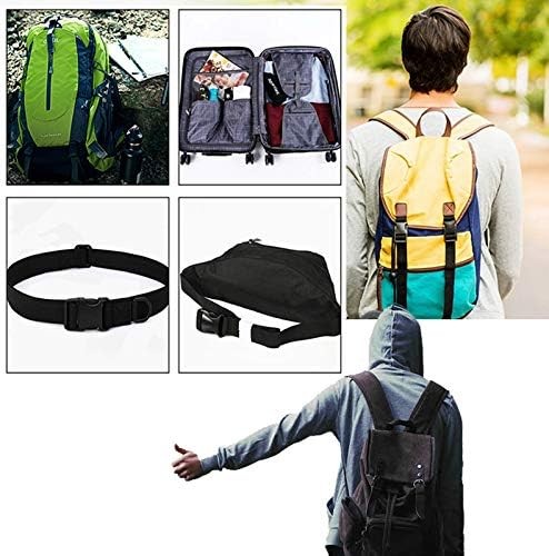 200pcs 1 inch Plastic Tri-Glide Slides Buckles,Adjustable Webbing Strap Triglide