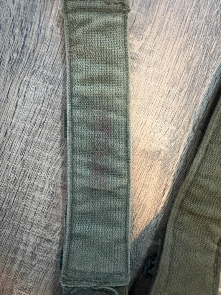 US Army M1945 Combat Field Pack Suspenders WWII