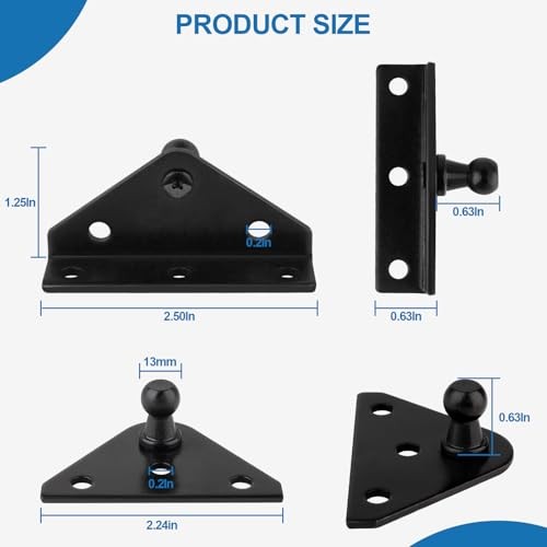 10mm Ball Stud Bracket, Gas strut mounting Brackets,Ball Stud Mounting