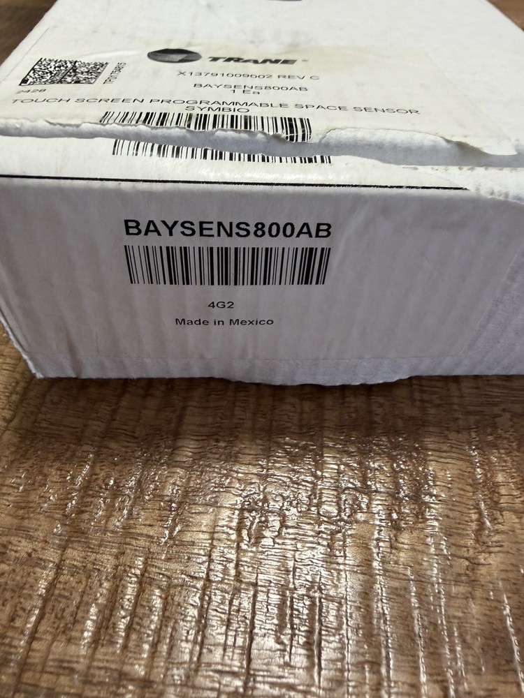 Trane Touch Screen Programmable Space Sensor Symbol BAYSENS800AB