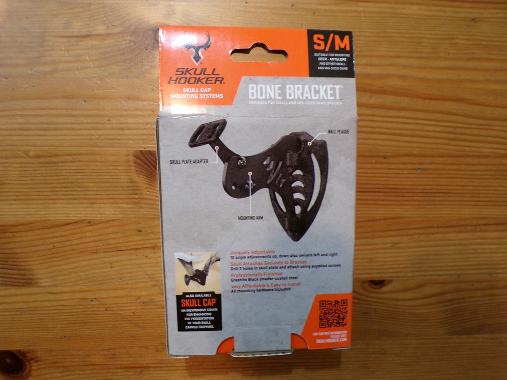 Skull Hooker Bone Bracket Quick Mount Bracket S/M SKH-BB-ASSY-BLK