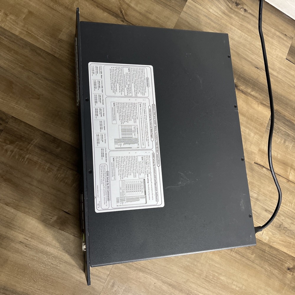 Extron DXP Series Digital Crosspoint Matrix Switcher w/ Power Cable