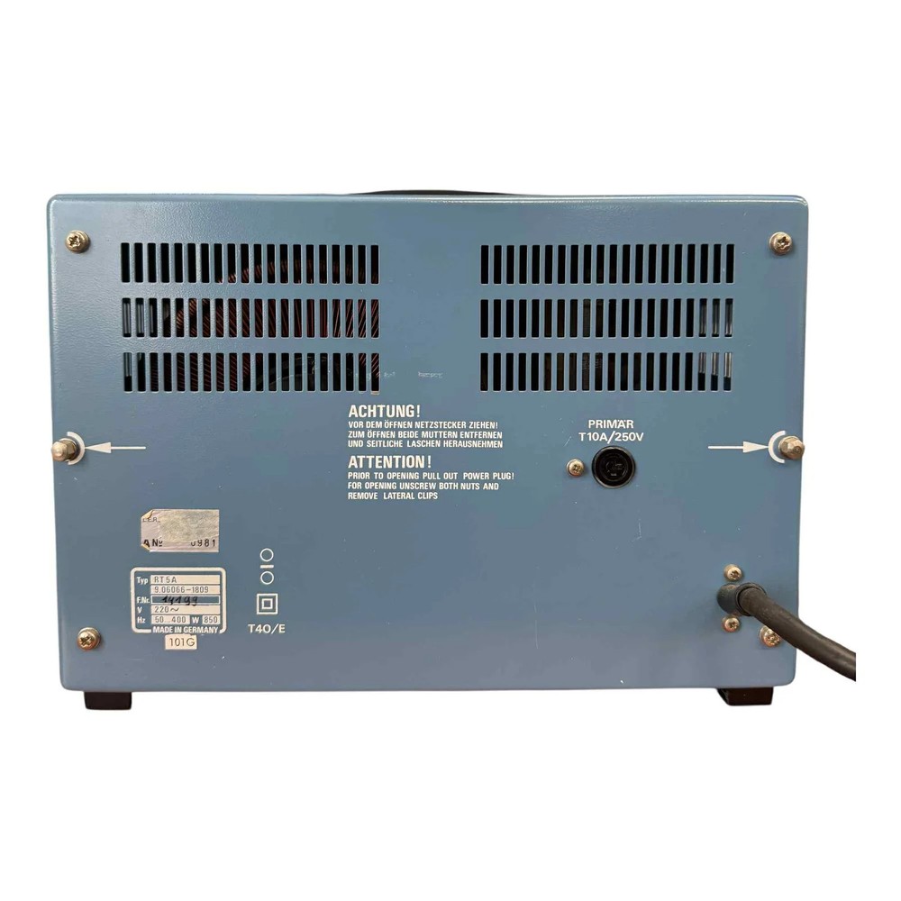 RT5A Grundig Variable Transformer Variac 0-250V