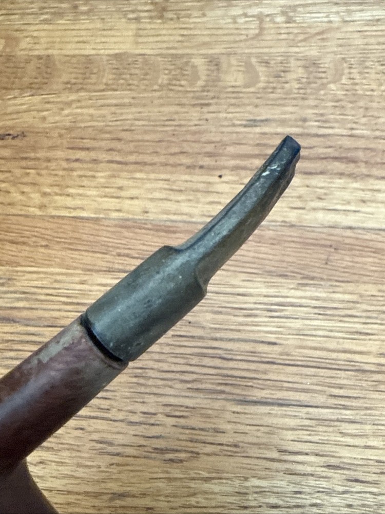 Comoy’s Satina Smooth Bent Brandy Pipe 56. Rough Shape