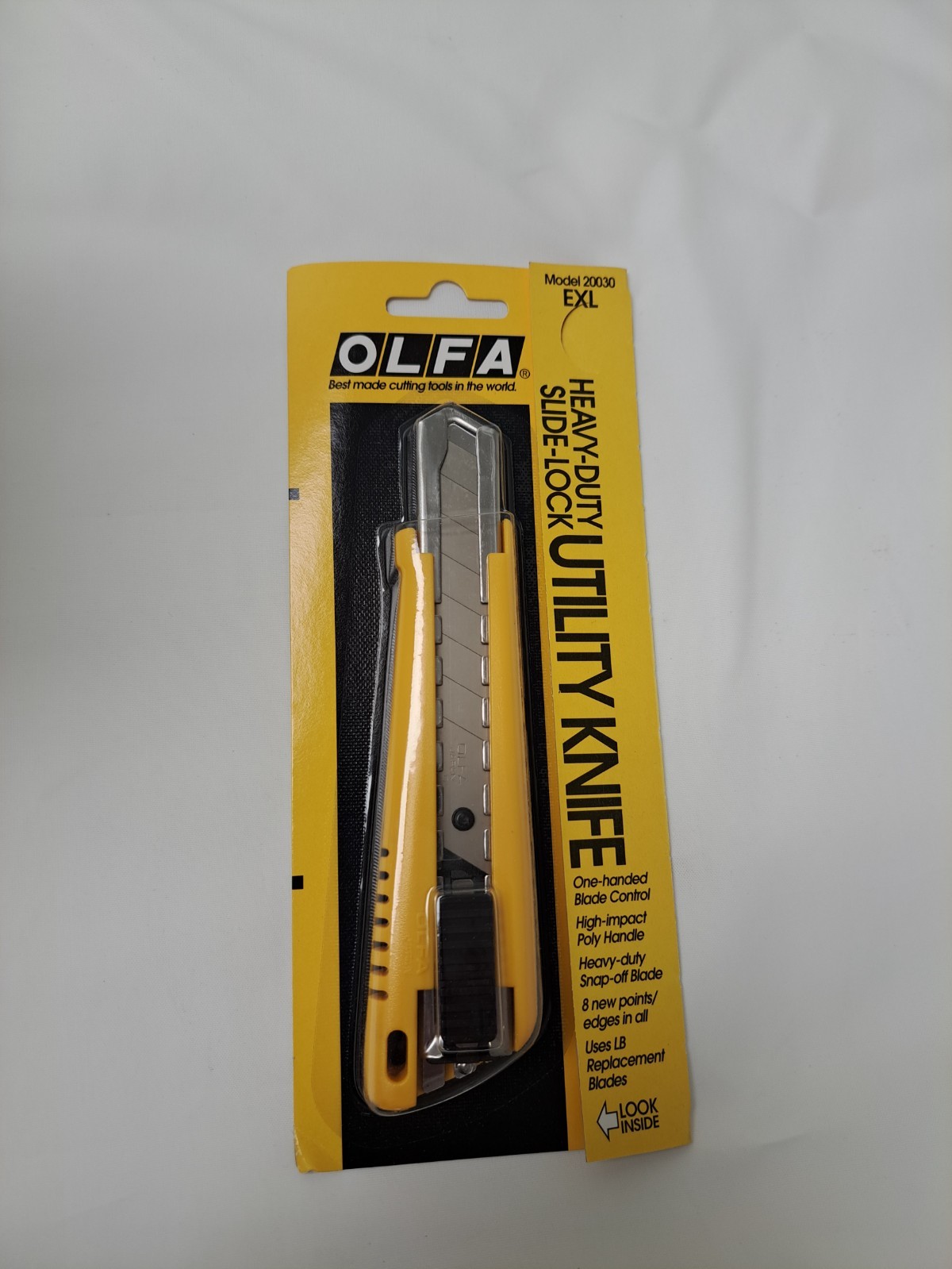 OLFA HEAVY-DUTY SIDE-LOCK UTILITY KNIFE MODEL 20030 EXL
