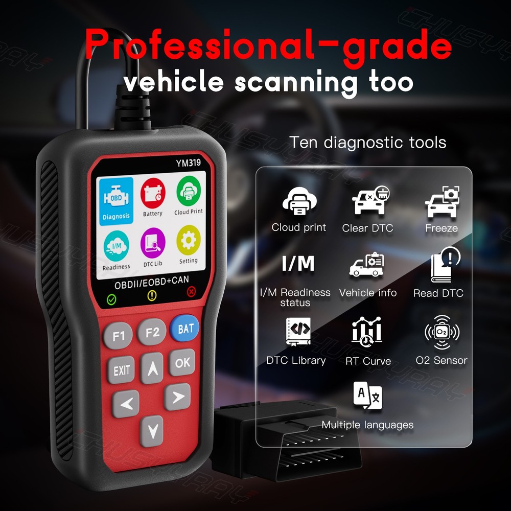 Auto OBD2 Scanner Car Check Engine Fault Code Reader For Ram 2500 SLT 5.7L 6.7L