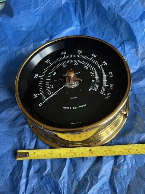MAXIMUM, Inc. Vigilant Wind Speed with Sensor/ complete- Anemometer Made In USA