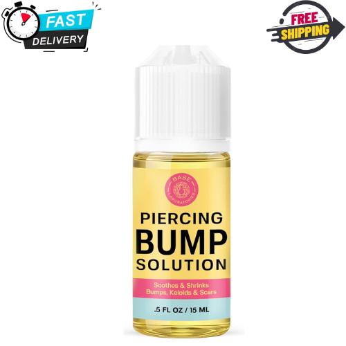 Base Laboratories Piercing Bump Solution & Keloid Bump Removal | Sooth 0.5 oz