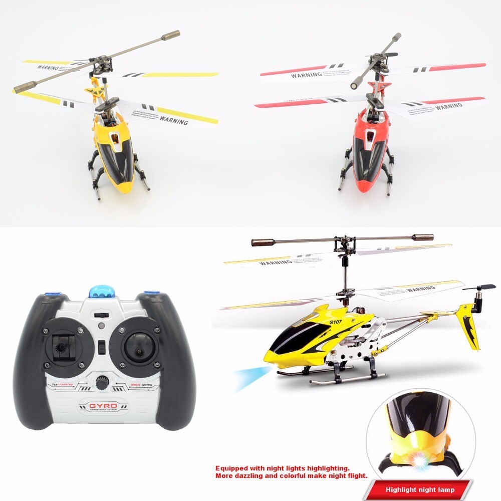 Mini S107/ U12S RC Helicopter Phantom 3CH 3.5 Channel Remote Control Helicopter