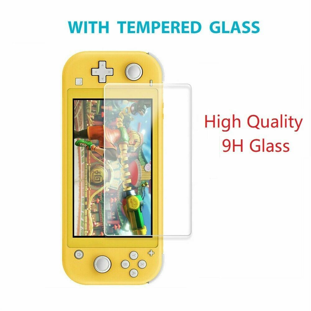 Carrying Case Bag+Shell Cover+Tempered Glass Protector For Nintendo Switch Lite