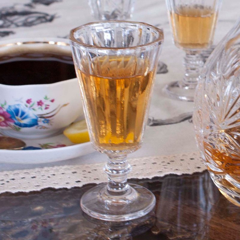 4 pc Faceted Shot Glass Set Lafitnik Russian Ryumka 50 ml Лафитник Рюмка