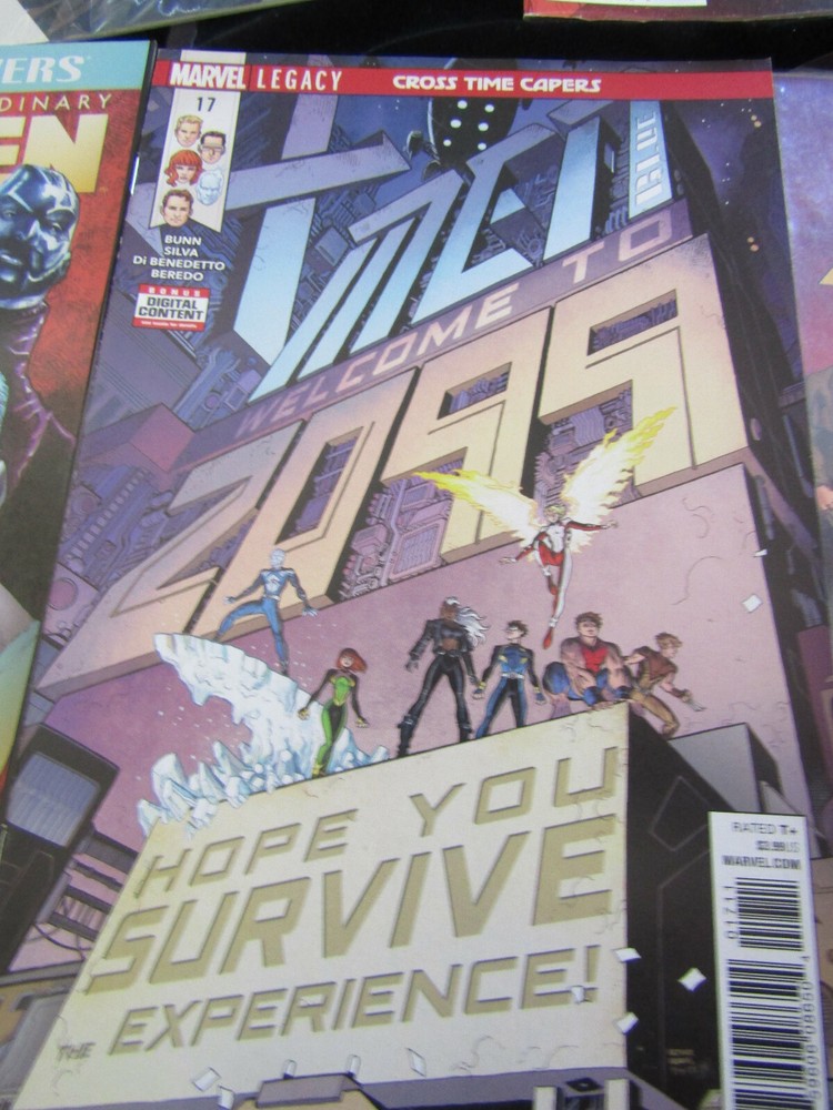 Marvel Mixed Lot 6 Comics include Magneto #0