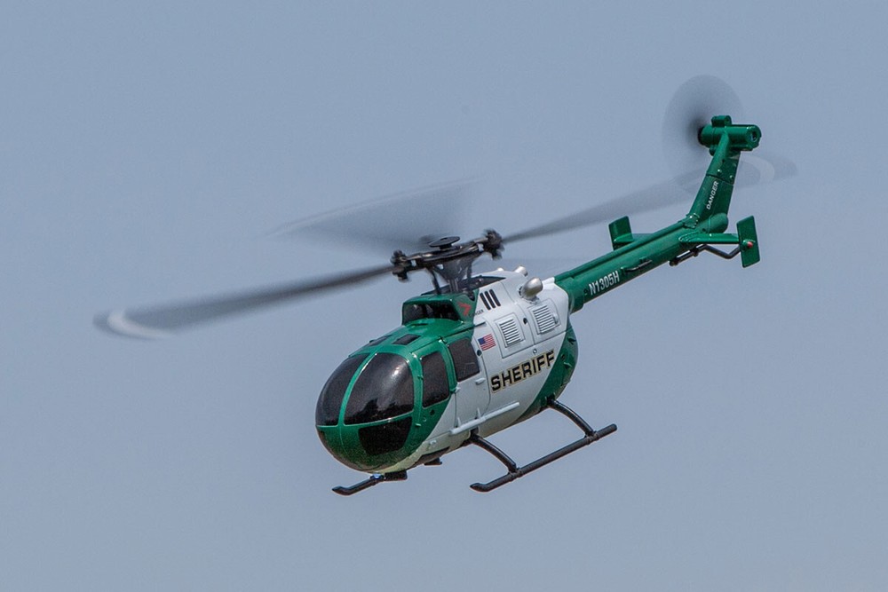 Hero Copter RC Helicopter CANOPY BODY SHELL -SHERIFF-