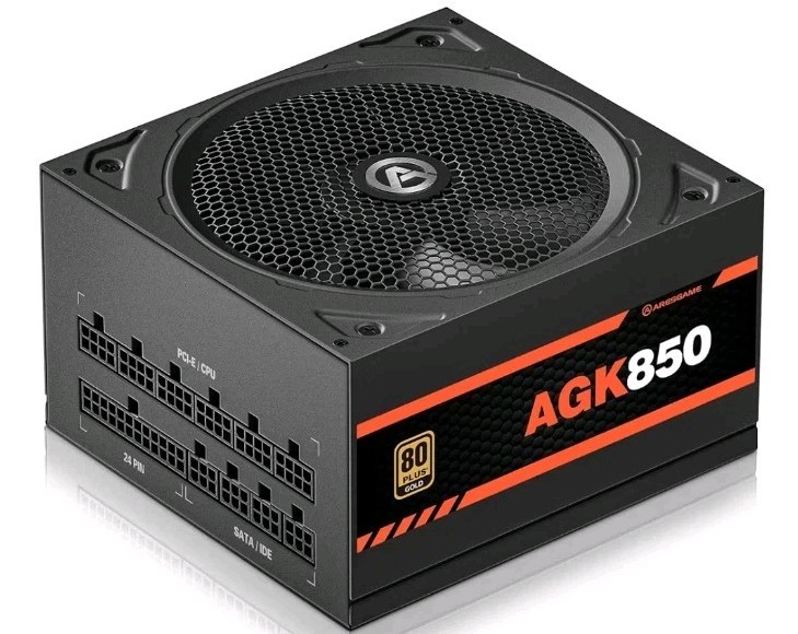 Aresgame AGK850 Gold Modular Power Supply