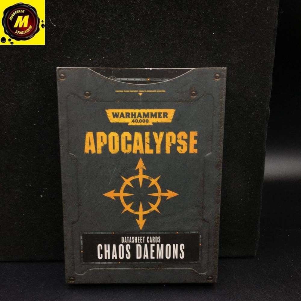 Apocalypse Datasheet Cards: Chaos Daemons (97-49-60) - #61129 - Apocalypse