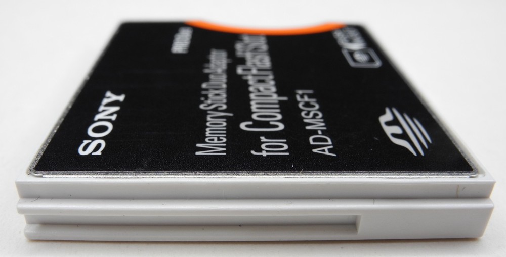 (READ!!!) Sony AD-MSCF1 Memory Stick Duo Adapter To CF Compact Flash Type II