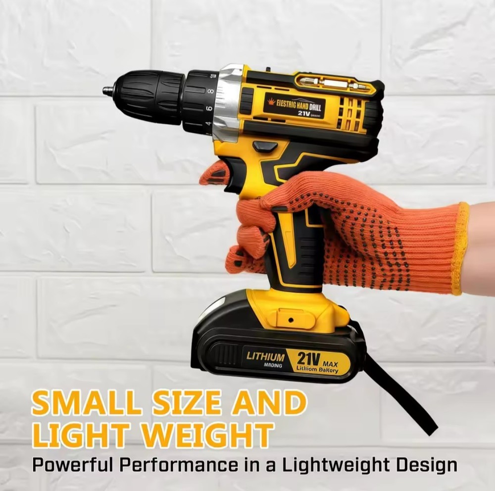 Lithium Battery-powered Screwdriver, Electric Screwdriver Hand Drill