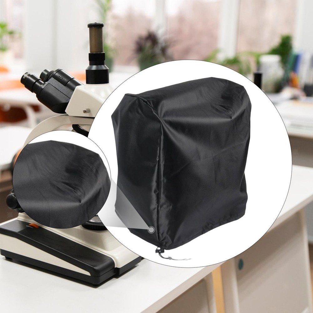 Microscope Dust Cover Easy to Clean with Drawstring Dustproof Waterproof