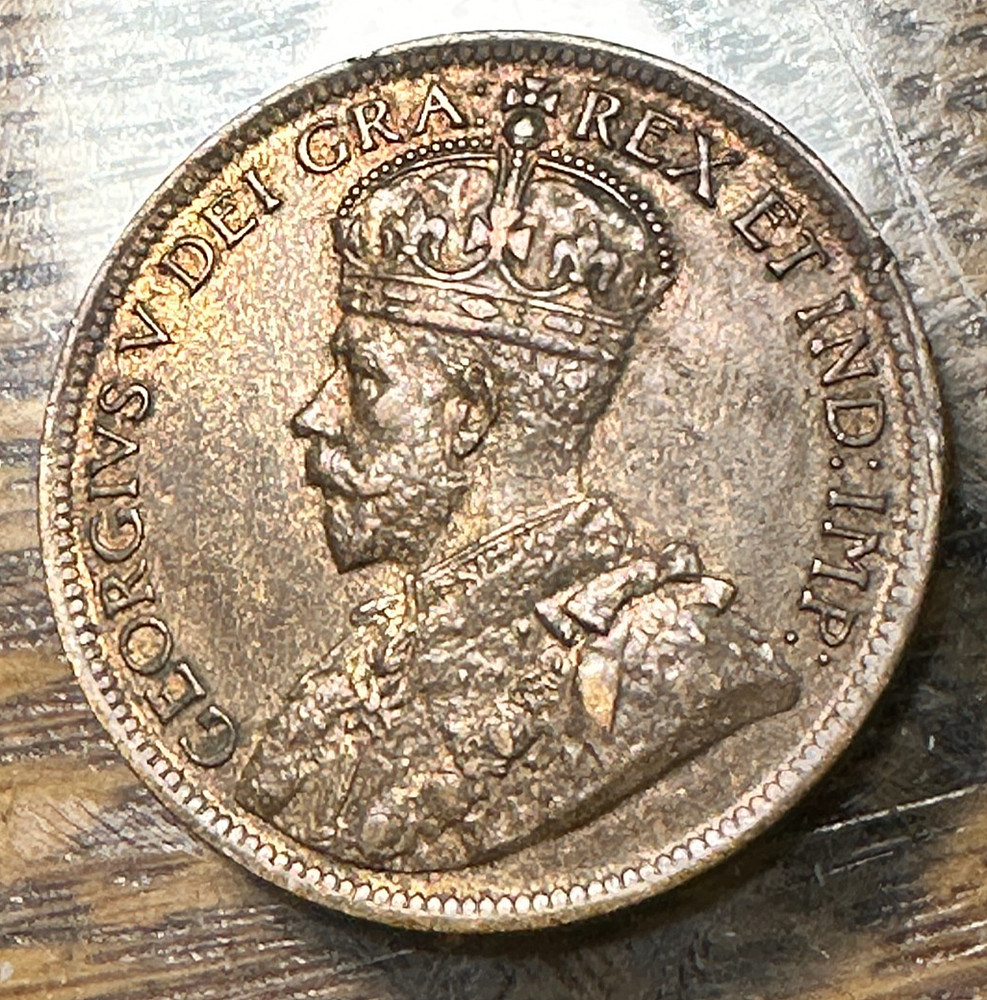 1917 Canada One Cent Nice Original Choice BU+ RB CHRC