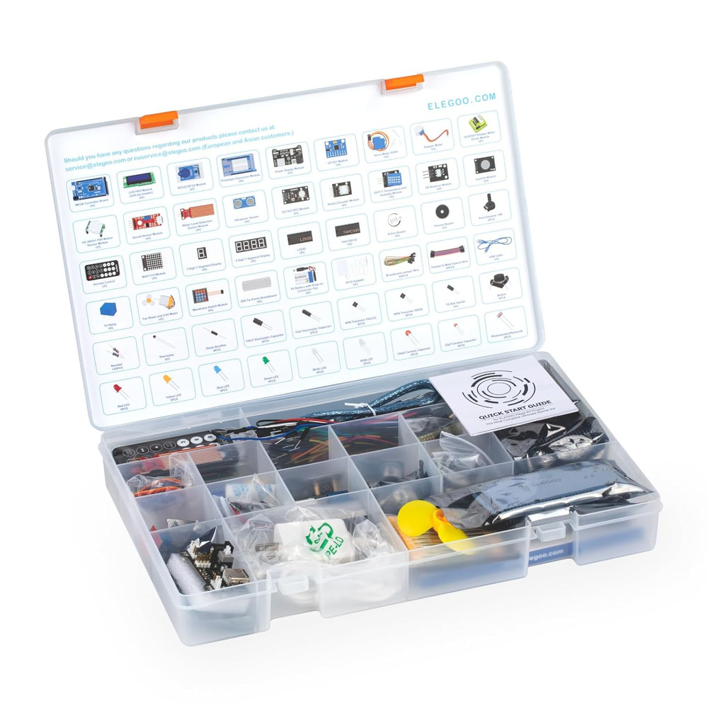 Mega R3 Project the Most Complete Ultimate Starter Kit with Tutorial Compatible