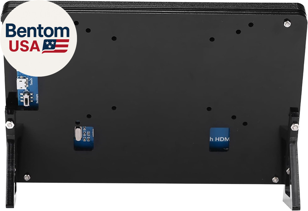 7In Display Case, Plastic Mounting Bracket for Raspberry, IPS Full View 1024 * 6