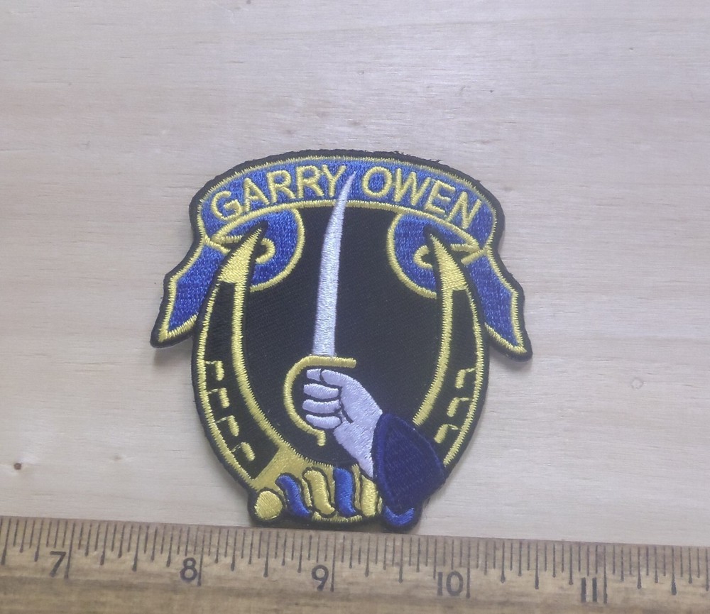 US Army - 7th Cavalry Regiment – Garry Owen Embroidered Patch
