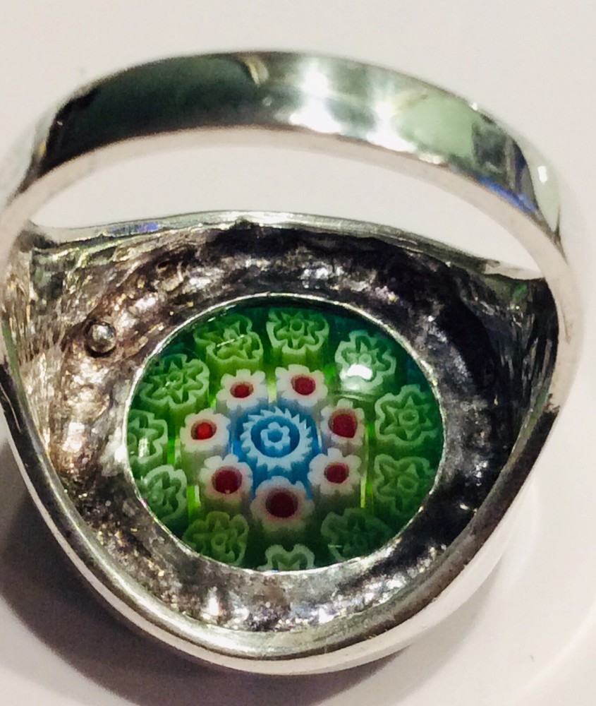 sterling silver, 925 Sezgin Ring, Size 8.5
