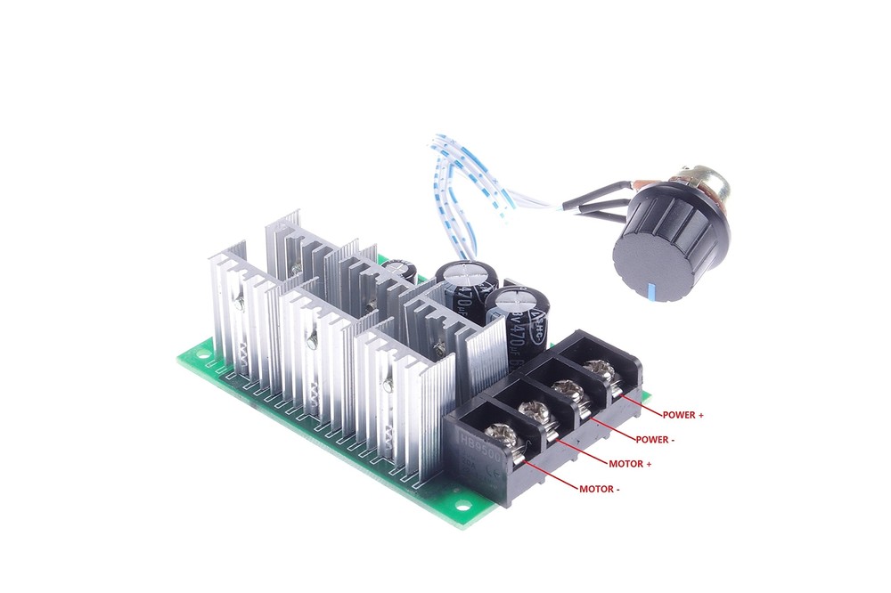 DC Speed Controller 9-55V 40A PWM Motor Regulator Module Board