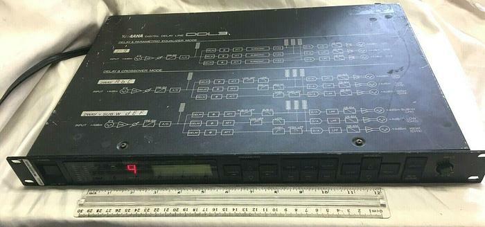 Yamaha Digital Delay Line Equalizer Working DDL3 Free Shipping