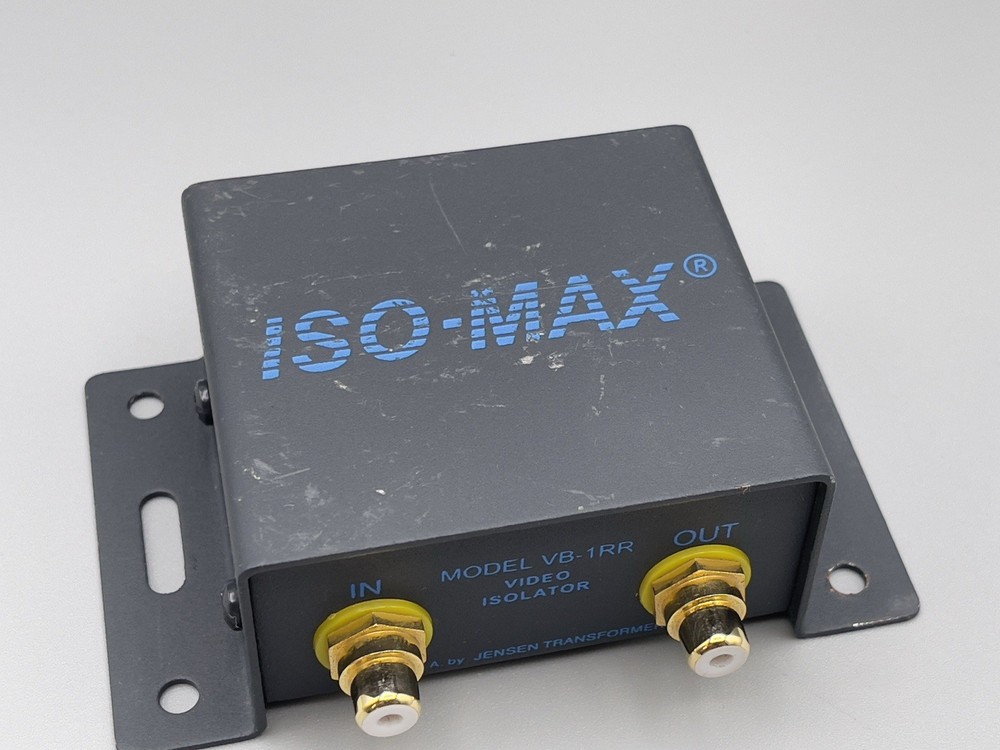 Jensen Transformers ISO-MAX VB-1RR Video Isolator Composite Video