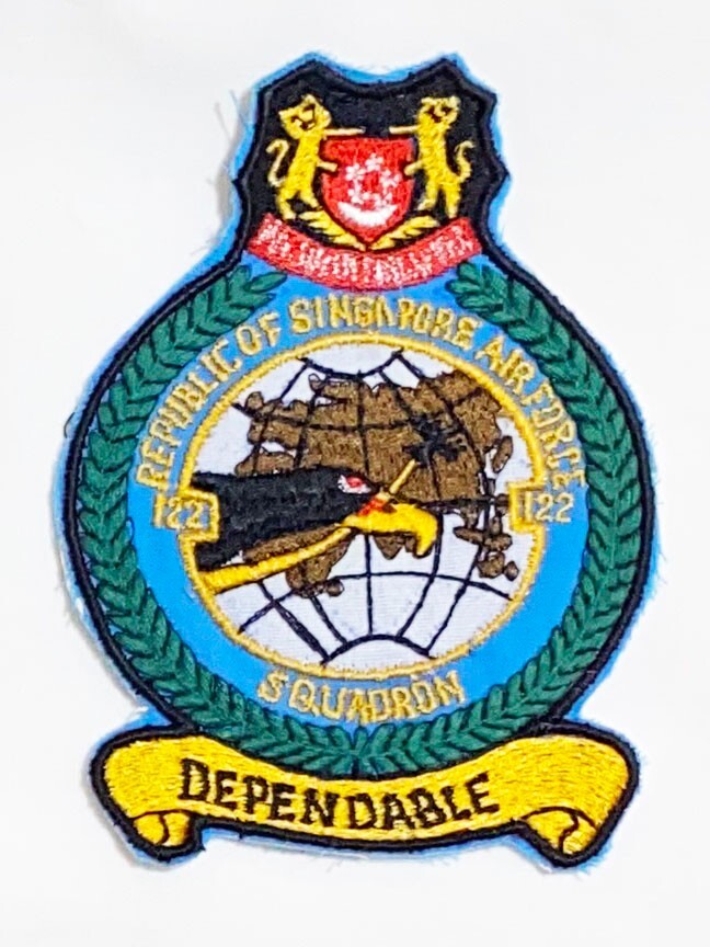 RSAF 122 Squadron Patch